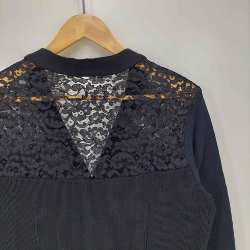 アンダーカバー UNDERCOVER フリルドッキング スウェットカーディガン レディース JPN:1