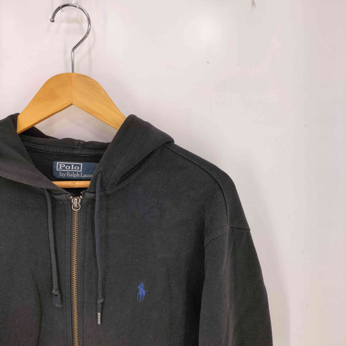 ポロバイラルフローレン Polo by RALPH LAUREN ポニー刺繍 ダブルジップアップパーカー メンズ import:M