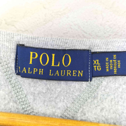 ポロラルフローレン POLO RALPH LAUREN ワンポイント刺繍スウェット メンズ import:XL