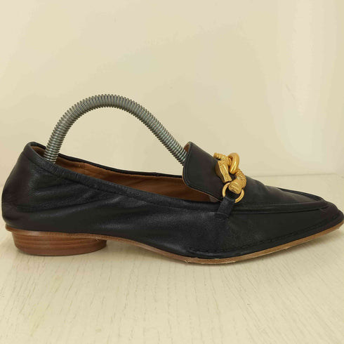 トリーバーチ TORY BURCH Jessa ポインテッドトゥ レザーローファー レディース 5 1/2