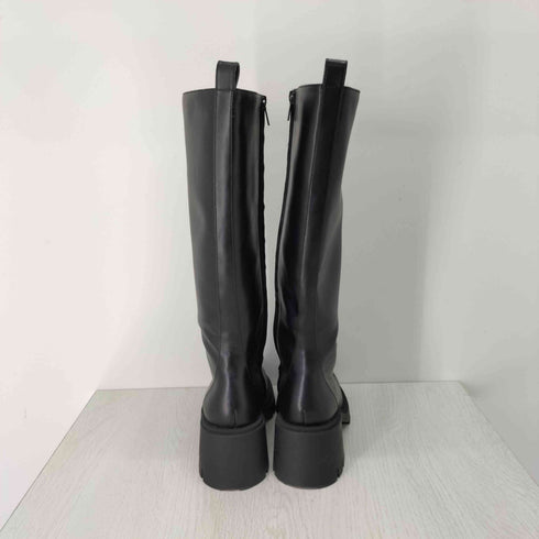 ザラ ZARA ラグソールハイヒールブーツ レディース JPN:38