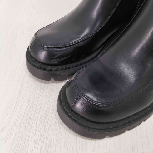 ザラ ZARA ラグソールハイヒールブーツ レディース JPN:38