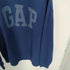 ギャップ Gap 23AW J-OV GAP LOGO BLUE TRACK ロゴ コットン アクリル ニット セーター メンズ import:M