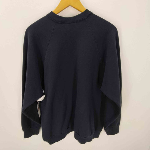 フルーツオブザルーム FRUIT OF THE LOOM 90S USA製 コットン ポリ ラグランスリーブ ブランク スウェット メンズ import:XL
