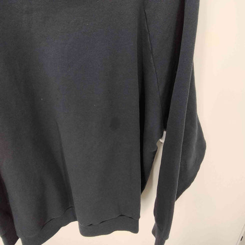 フルーツオブザルーム FRUIT OF THE LOOM 90S USA製 コットン ポリ ラグランスリーブ ブランク スウェット メンズ import:XL