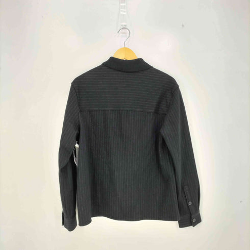 コス COS RELAXED PINSTRIPED WOOL-BLEND JERSEY SHIRT メンズ import:XS