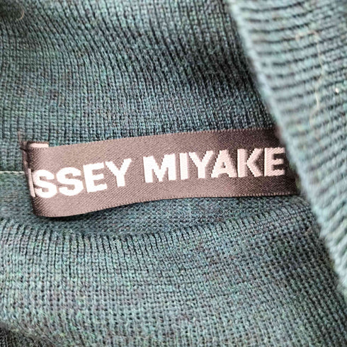 イッセイミヤケ ISSEY MIYAKE 06AW 黒タグ ウール タートルネック ハイゲージ ニット メンズ JPN:4