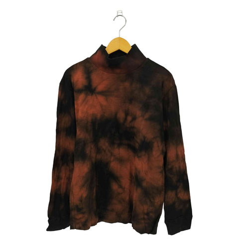 イッセイミヤケメン ISSEY MIYAKE MEN 13AW 黒タグ ウール ムラ染め 天竺 ハイネック ニット メンズ JPN:4
