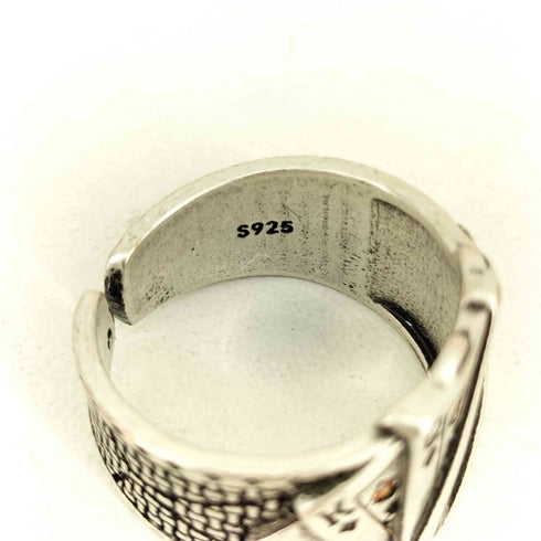 SV925 トランプデザインリング メンズ