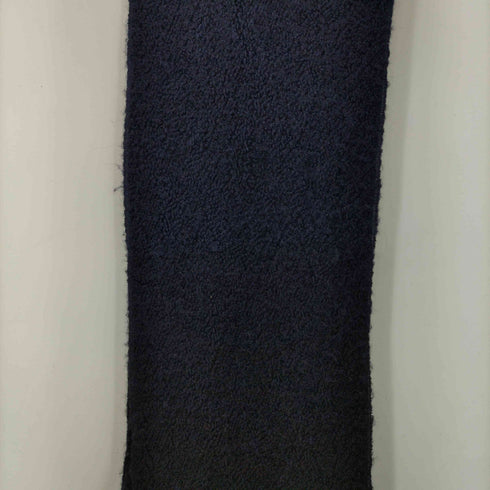 イッセイミヤケ ISSEY MIYAKE 02AW 黒タグ バイカラー シルクブレンド アルパカ マフラー メンズ