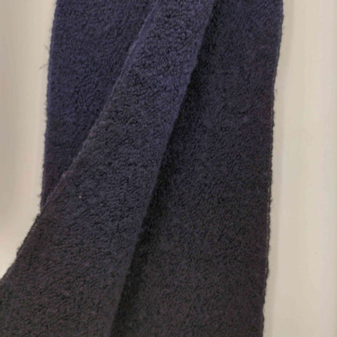 イッセイミヤケ ISSEY MIYAKE 02AW 黒タグ バイカラー シルクブレンド アルパカ マフラー メンズ