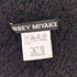 イッセイミヤケ ISSEY MIYAKE 02AW 黒タグ バイカラー シルクブレンド アルパカ マフラー メンズ