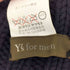 ワイズフォーメン Ys for men 90s 茶タグ リブ ウール ニットキャップ ニット帽 メンズ