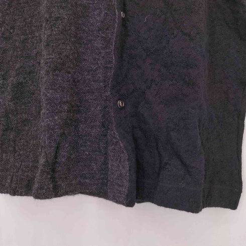 ヨウジヤマモトプールオム Yohji Yamamoto POUR HOMME バイカラー 釦デザイン プルオーバー アルパカ ニットベスト メンズ JPN:3