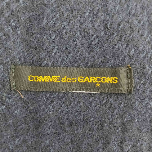 コムデギャルソン COMME des GARCONS ウール 縮絨 パッチワーク 大判ストール レディース