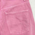 ザラ ZARA pink high waisted straight leg jeans レディース 40