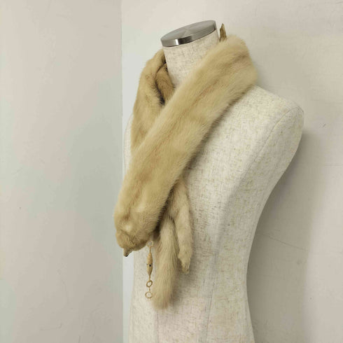 顔つきファーティペット レディース