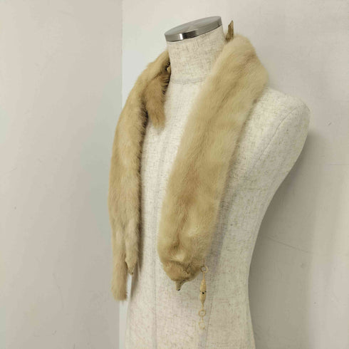 顔つきファーティペット レディース