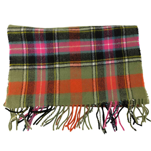 タータンチェック マフラー レディース