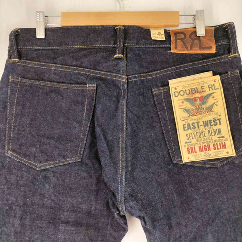 ダブルアールエルラルフローレン RRL RALPH LAUREN High Slim East-West Selvedge Jean East/West Rinse メンズ 32/30