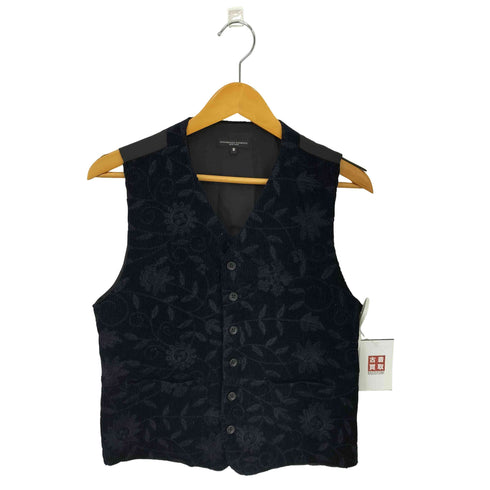 エンジニアードガーメンツ Engineered Garments フラワーエンブロイダリー コーデュロイ 5Bベスト メンズ S