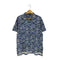 ポロバイラルフローレン Polo by RALPH LAUREN 90S 総柄 コットン オープンカラー ポロシャツ メンズ import:L