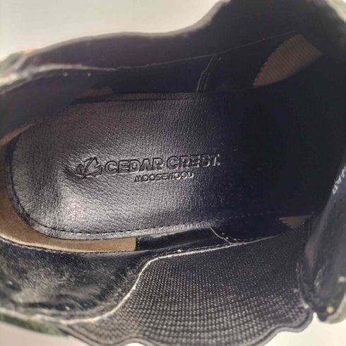 セダークレスト CEDAR CREST ミャンマー製 サイドゴア ブーツ メンズ 27