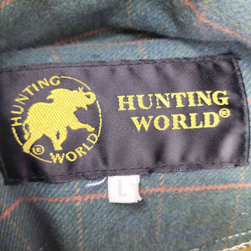 ハンティングワールド HUNTING WORLD ジップアップフリースジャケット メンズ JPN:L