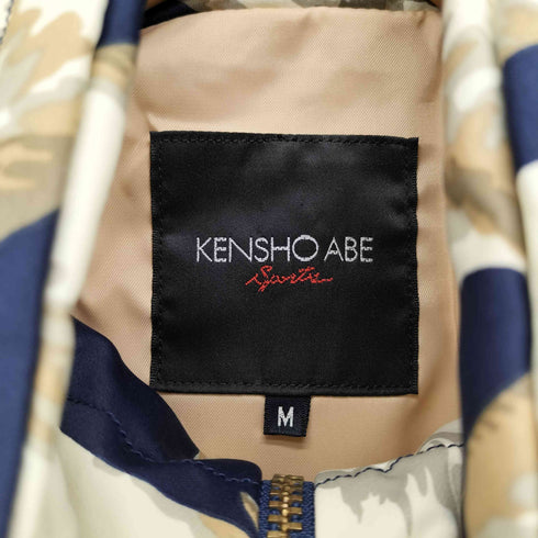 KENSHO ABE アニマルプリント 比翼 パテッド ジャケット スキーウェア レディース JPN:M