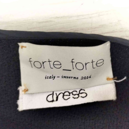 フォルテフォルテ forte forte イタリア製 レーヨンワンピース レディース