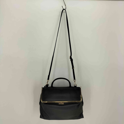 ポティオール potior 2WAY がま口 レザーショルダーバッグ レディース