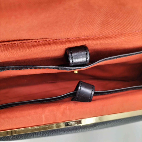 ポティオール potior 2WAY がま口 レザーショルダーバッグ レディース