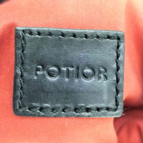ポティオール potior 2WAY がま口 レザーショルダーバッグ レディース