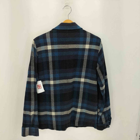 s ts クルミボタン フランネルチェック CPO シングルジャケット メンズ 2