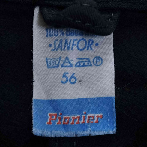 サンフォード SANFOR 70S Pioneer ブラック モールスキン カバーオール メンズ 56