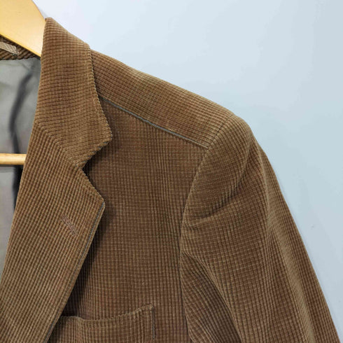 ザスコッチハウス The Scotch House コットンウール 2B コーデュロイ テーラードジャケット メンズ 胸囲96 胴囲86 身長170