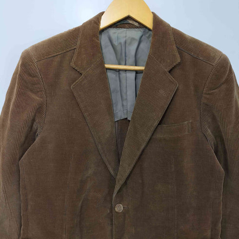ザスコッチハウス The Scotch House コットンウール 2B コーデュロイ テーラードジャケット メンズ 胸囲96 胴囲86 身長170