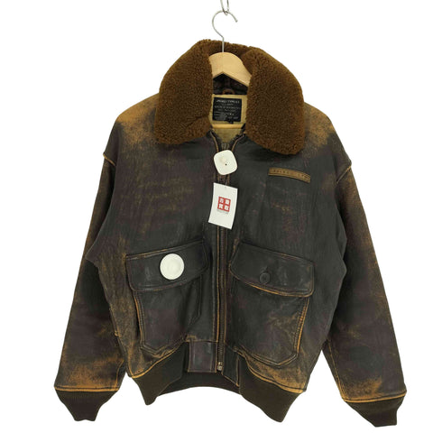 アヴィレックス AVIREX JACKET TYPE G-1型 ラムレザー フライトジャケット アセテート ライニング メンズ import:S