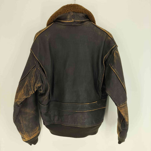 アヴィレックス AVIREX JACKET TYPE G-1型 ラムレザー フライトジャケット アセテート ライニング メンズ import:S