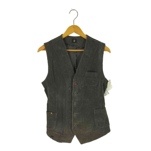 LOFT 1 イタリア製 細畝 コーデュロイ ベスト メンズ import:M