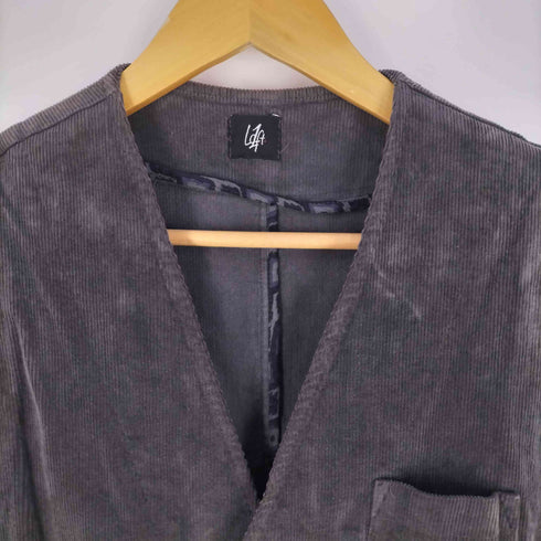 LOFT 1 イタリア製 細畝 コーデュロイ ベスト メンズ import:M