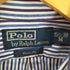 ポロバイラルフローレン Polo by RALPH LAUREN 90S ポニー刺繍 ストライプ L/S BD シャツ メンズ import:M