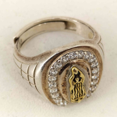 blatto S925 マリア像 リング メンズ 10号