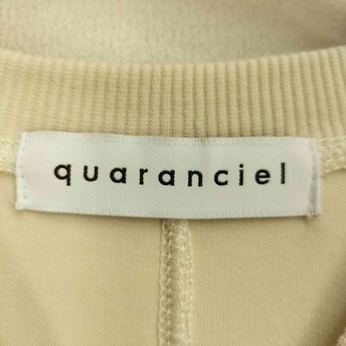 quaranciel 洗濯機可能 ポンチ ドロスト ルーズ プルオーバー レディース ONE SIZE