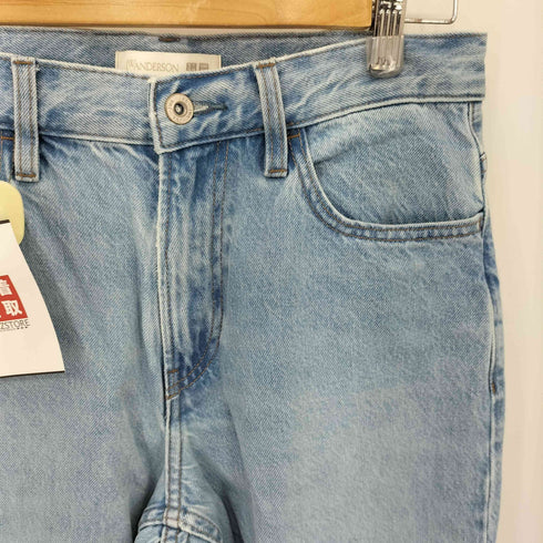 ユニクロジェイダブリューアンダーソン UNIQLO JW ANDERSON ワイドストレートジーンズ レディース 28