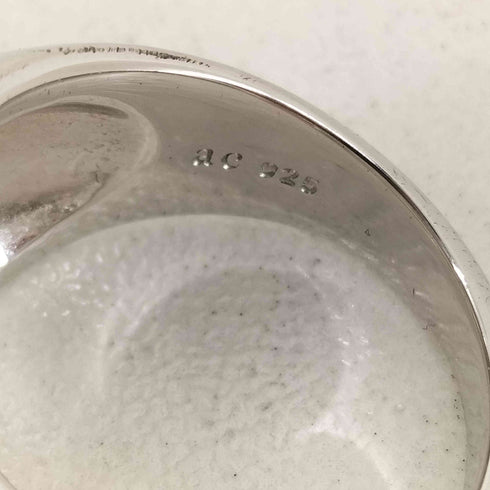 AC 925 ワイド シルバー リング メンズ 12号