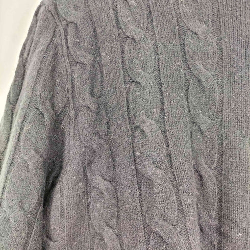 ポロラルフローレン POLO RALPH LAUREN スモールポニー刺繍ケーブルニット レディース import:S