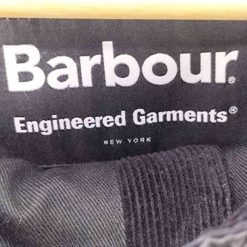 バブアー Barbour イングランド製 ZIP PARKA マルチポケット ワックス オイルドコート メンズ M