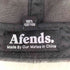 アフェンズ AFENDS フェード加工6パネルキャップ メンズ