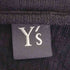 ワイズ Ys ワイドネックL/Sリブカットソー レディース